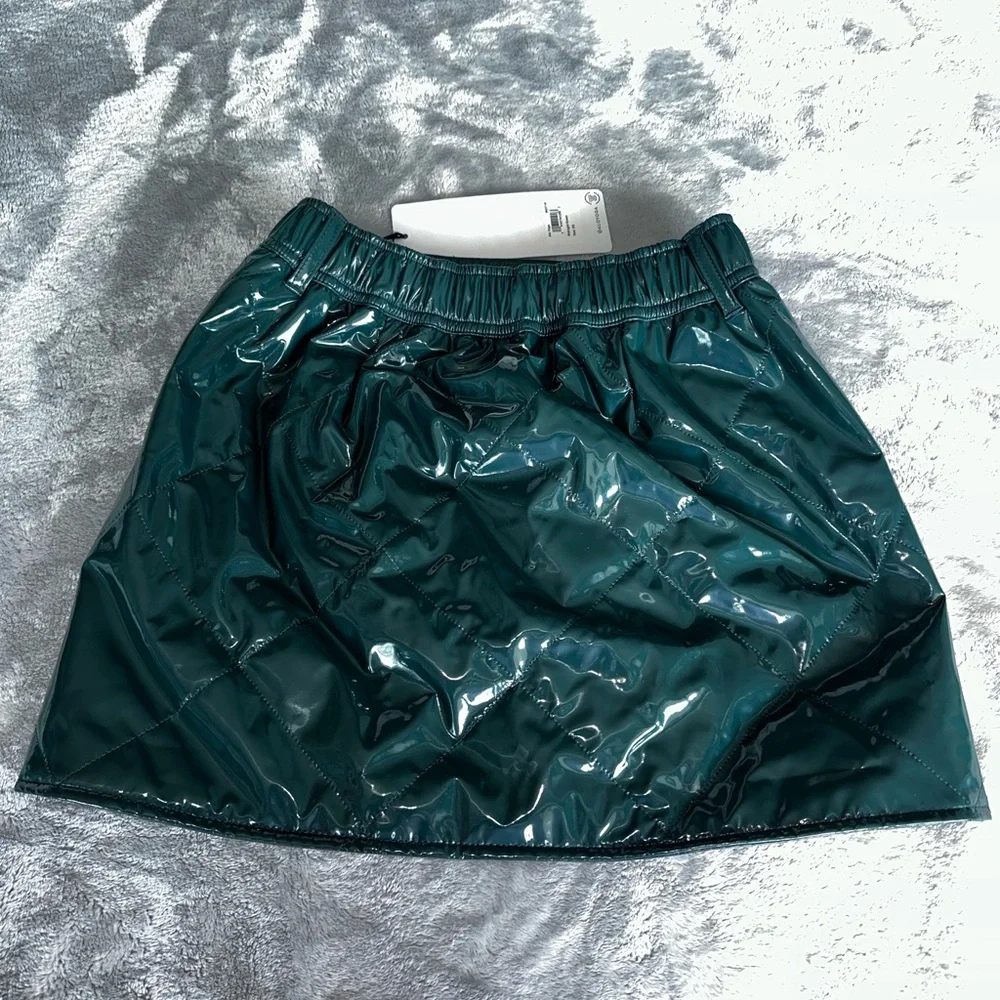 ALO Puffer mini skirt